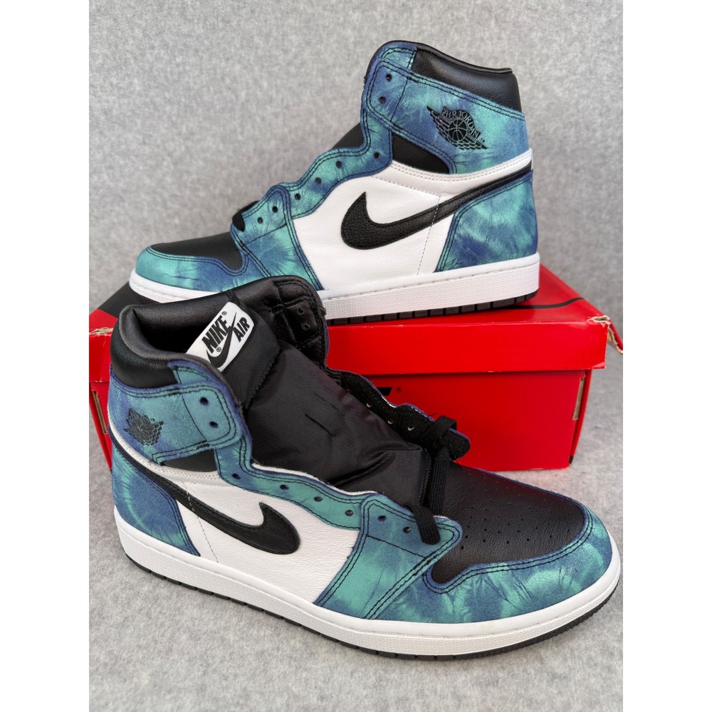 Nike‎ Air Jordan 1 High Retro Tie Dye NEW Womens Size 12 Sneakers CD0461-100
